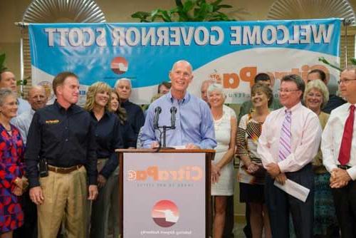Florida Governor Rick Scott announces CitraPac Launch Sebring FL 